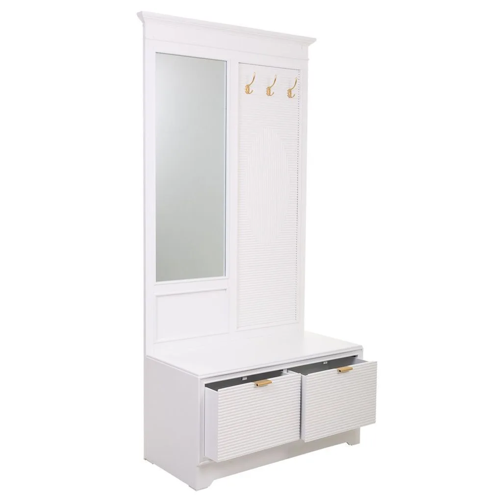 Recibidor Asiento y Espejo Tewi - Imagen 4