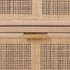Mueble Bajo TV de Madera y Rejilla - Imagen 3