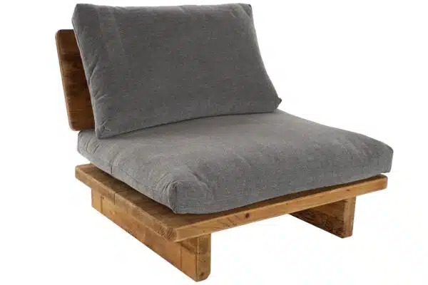 Sillón Madera Reciclada y Poliéster - Imagen 9