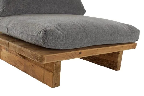 Sillón Madera Reciclada y Poliéster - Imagen 4