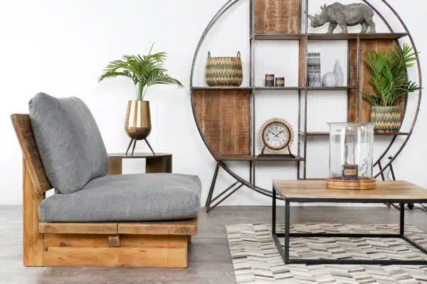 Sillón Madera Reciclada y Poliéster - Imagen 10