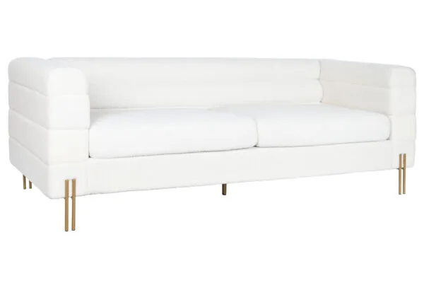 Sofá Borreguito Blanco 205 cm - Imagen 7