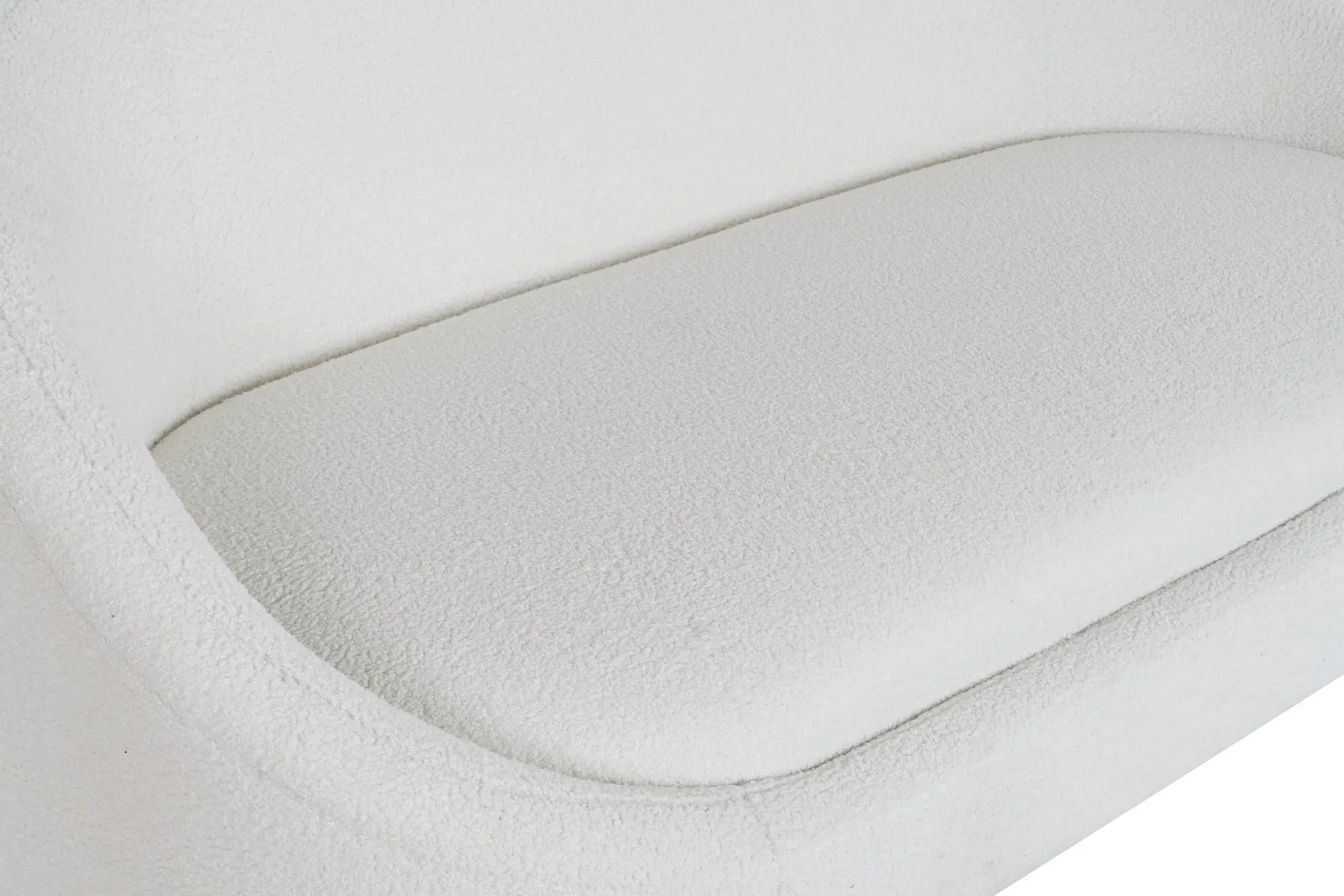 Sofá Borreguito Blanco Nube 155 cm - Imagen 2