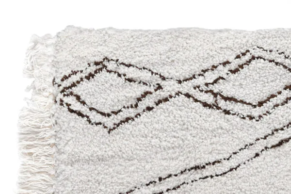Alfombra Poliester Beige 175X100CM - Imagen 5