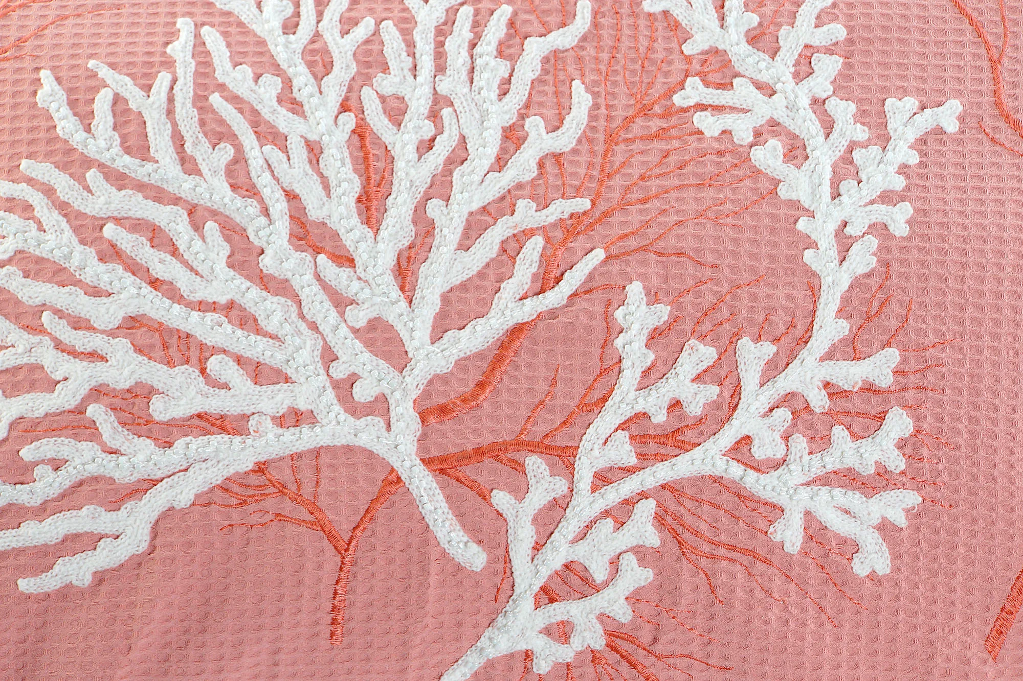 Set 2 Cojines Bordado Coral 60X35CM - Imagen 2