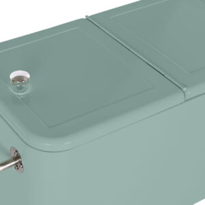 Nevera Con Ruedas 56L Verde Menta