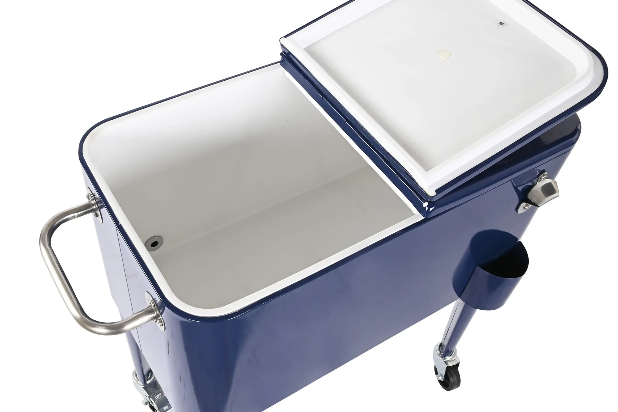 Nevera Con Ruedas 56L Azul - Imagen 6