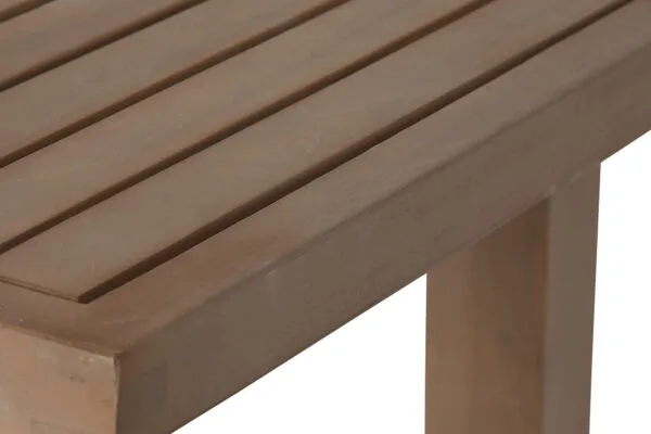 Set Exterior Acacia Con Cojín Blanco - Imagen 8