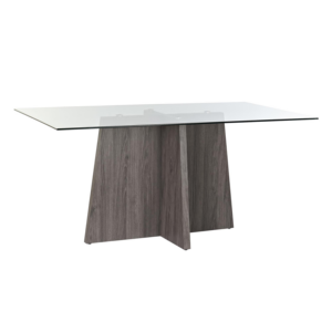 Mesa De Comedor Cristal Templado 160x90cm