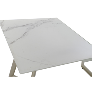 Mesa Comedor Cristal Extensible 140 A 180cm