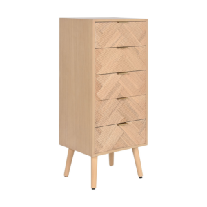 Cajonera Paulonia 5C 100cm