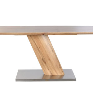 Mesa Comedor Madera Y Acero 180x80cm