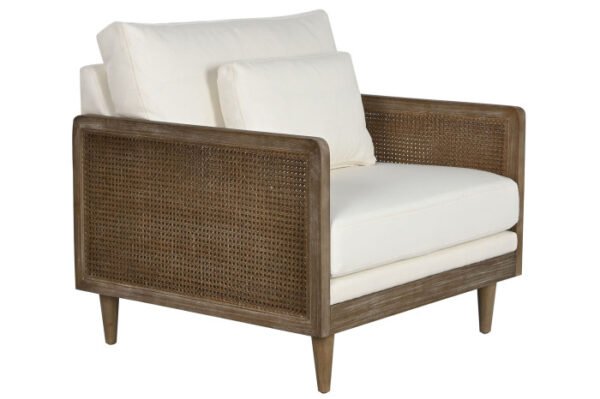 Sillón Ratán y Poliéster 93CM - Imagen 9