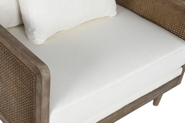 Sillón Ratán y Poliéster 93CM - Imagen 5