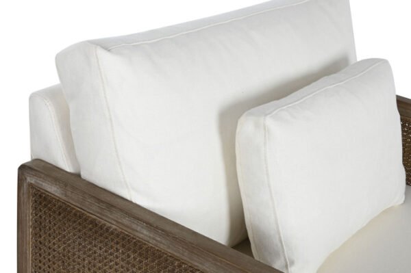 Sillón Ratán y Poliéster 93CM - Imagen 3