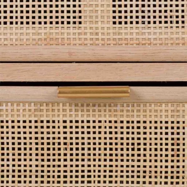 Cómoda Madera Y Rejilla - Imagen 8